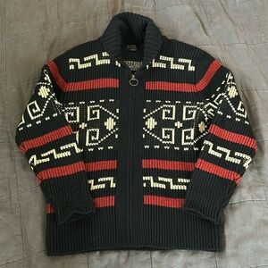 Pendleton Lambs Wool Westerley Zip Cardigan Men’s M